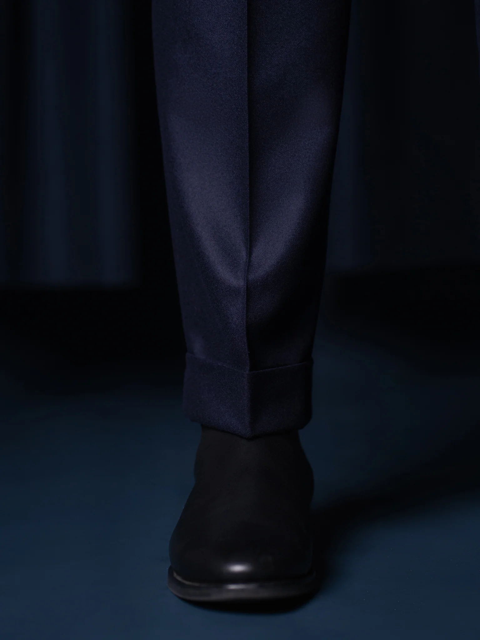 GLAZOMER Anzughose (Flanell - 6cm), blau - Image 11