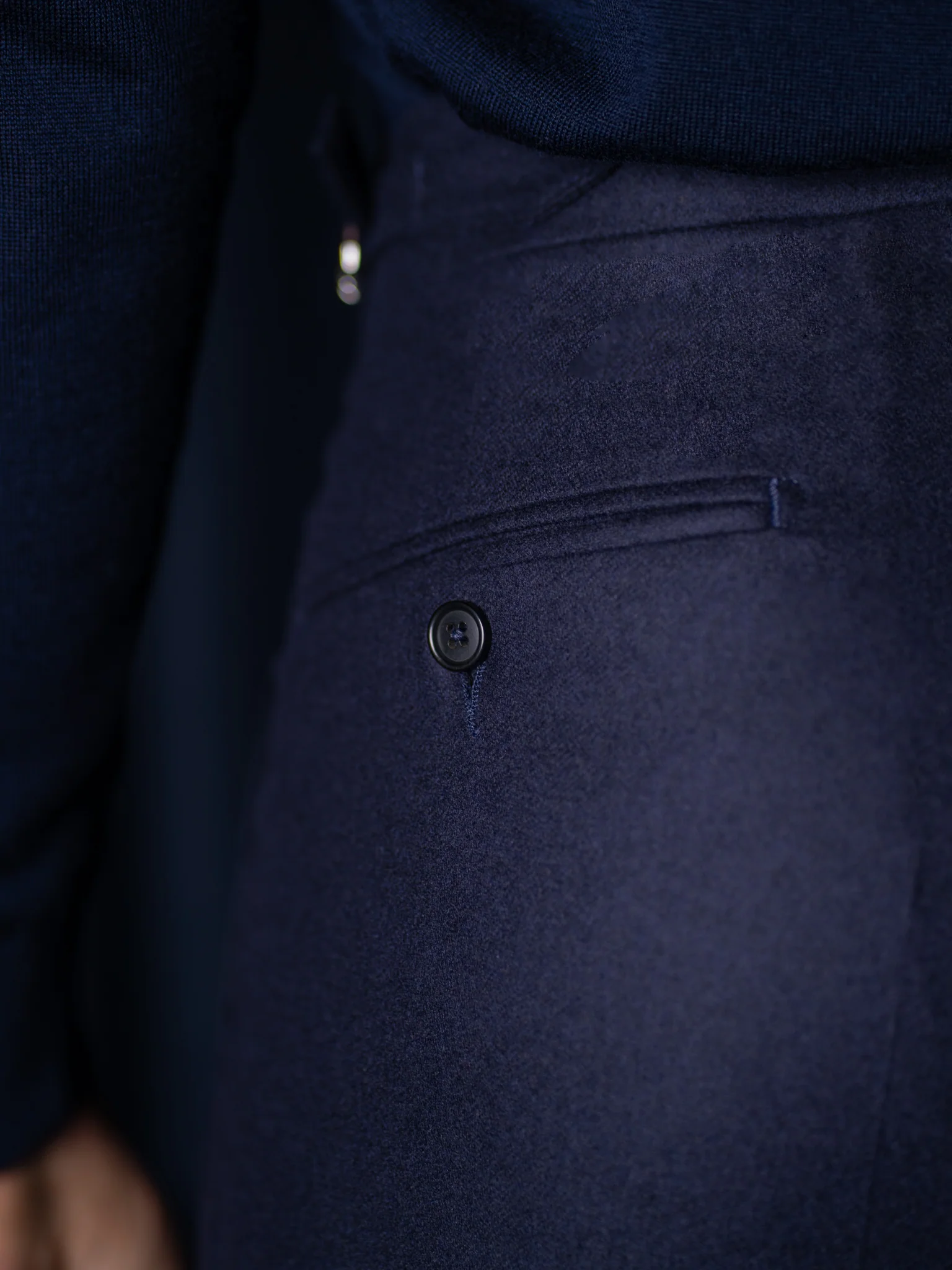 GLAZOMER Anzughose (Flanell - Classic), blau - Image 11