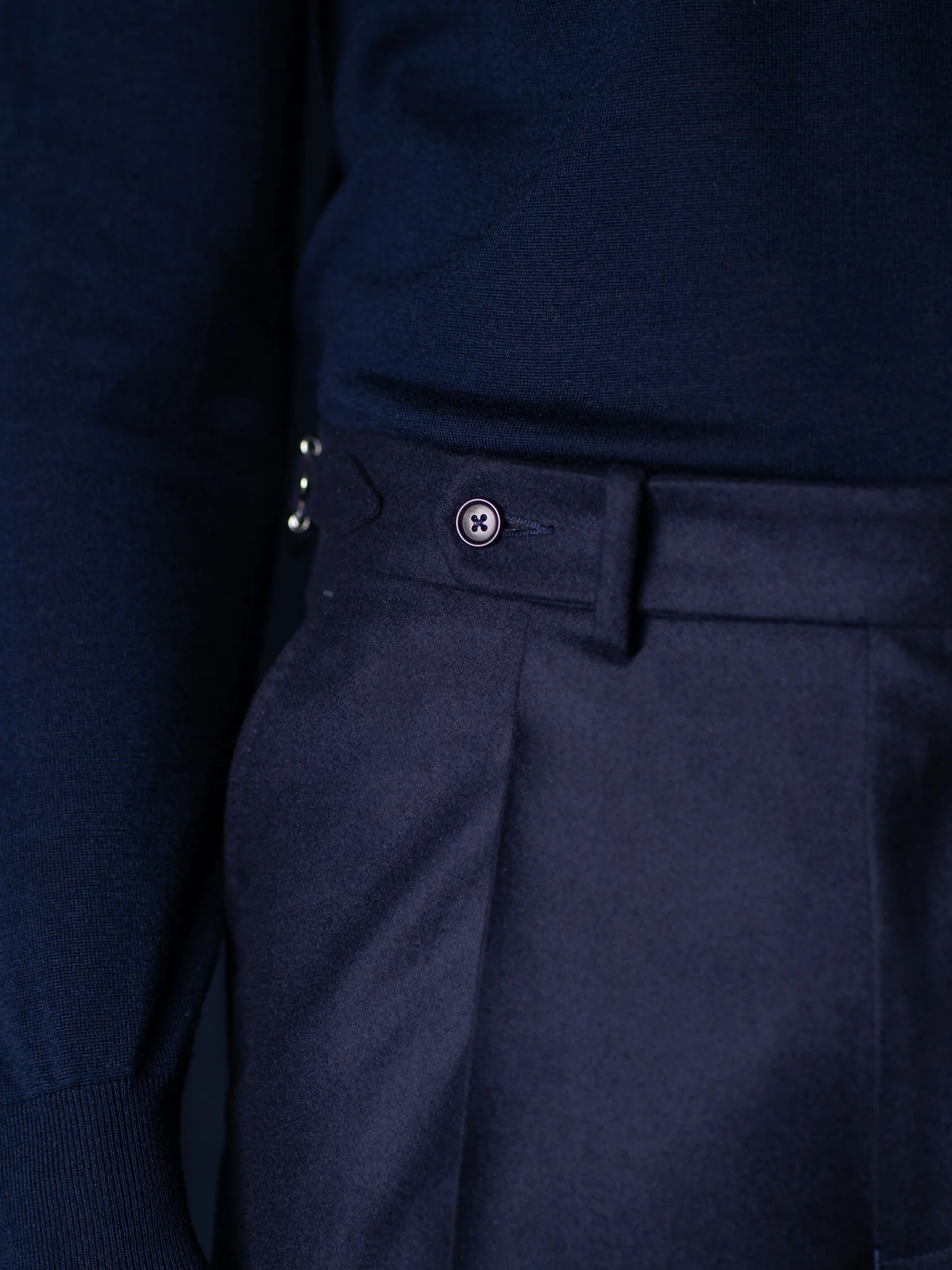 GLAZOMER Anzughose (Flanell - Classic), blau - Image 9