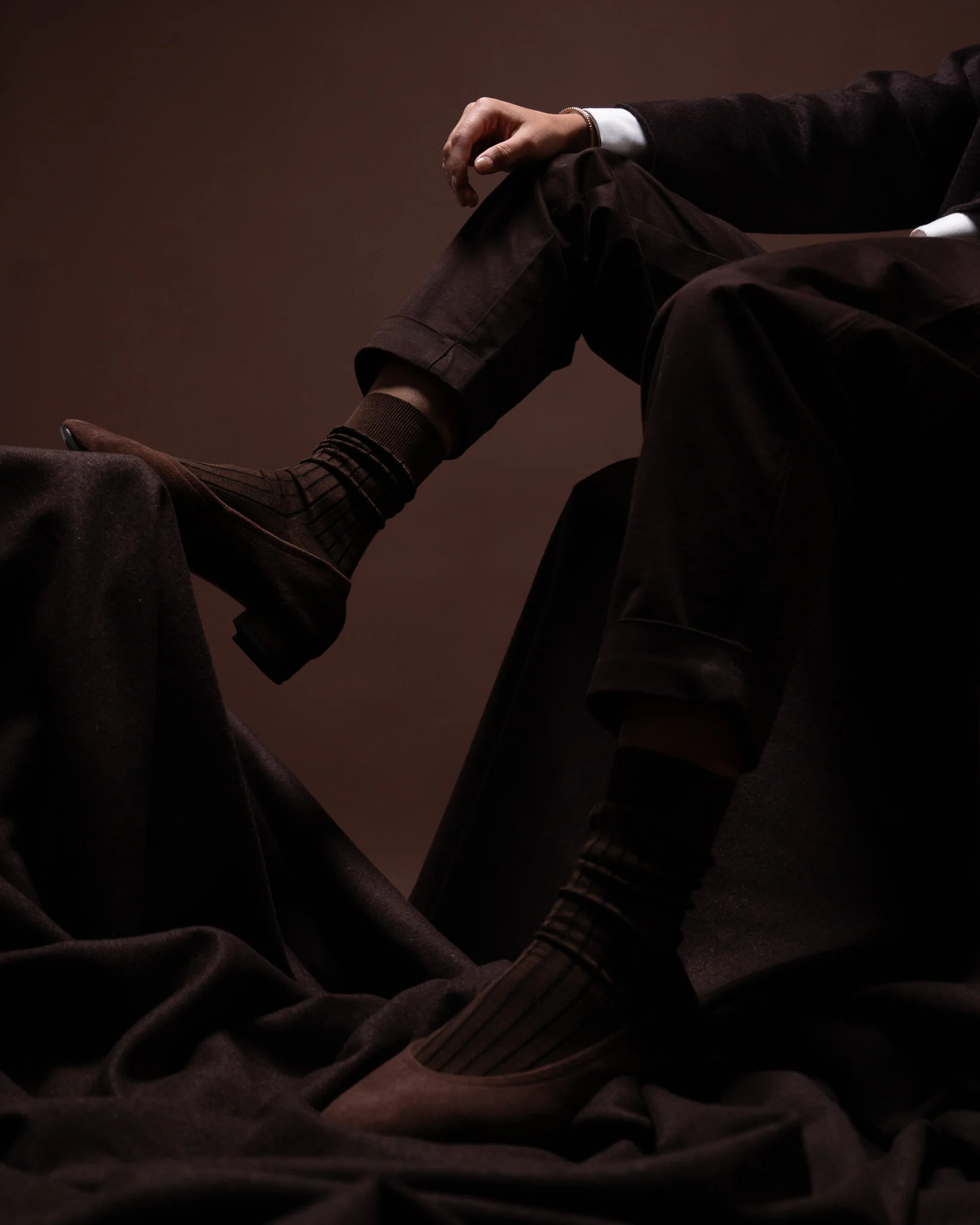 GLAZOMER Damensocken, braun - Image 9