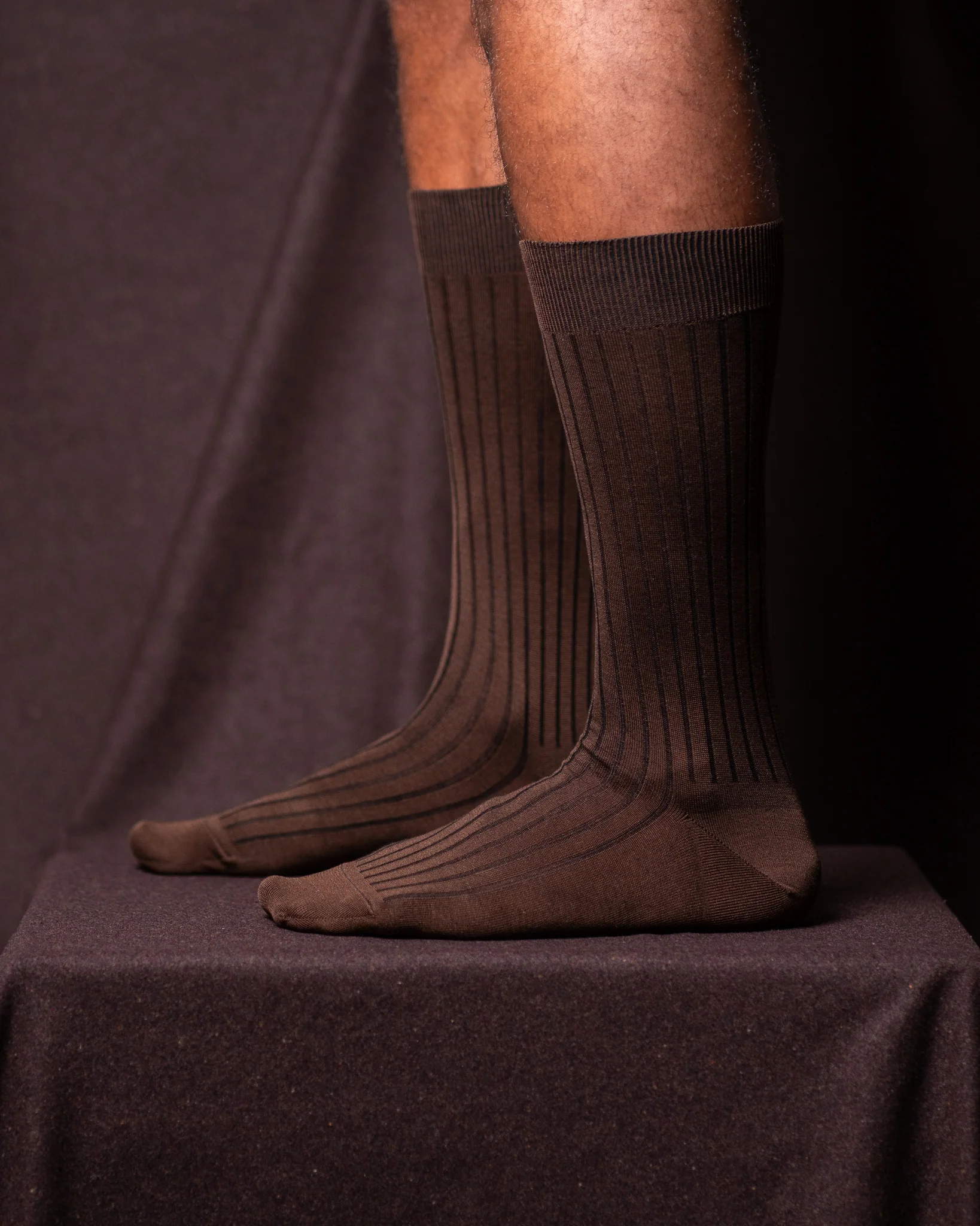 GLAZOMER Herrensocken, braun - Image 11