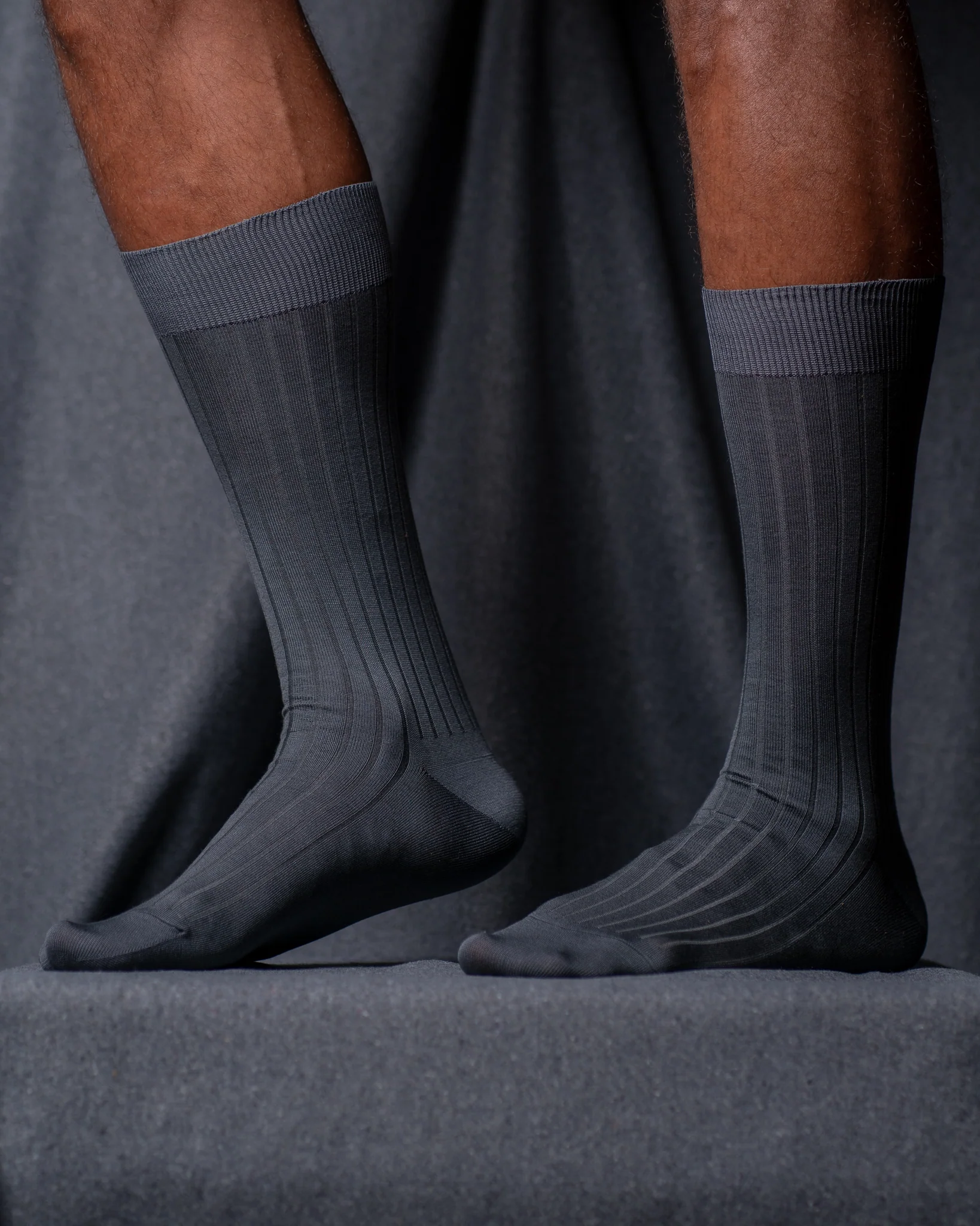 GLAZOMER Herrensocken, grau - Image 3