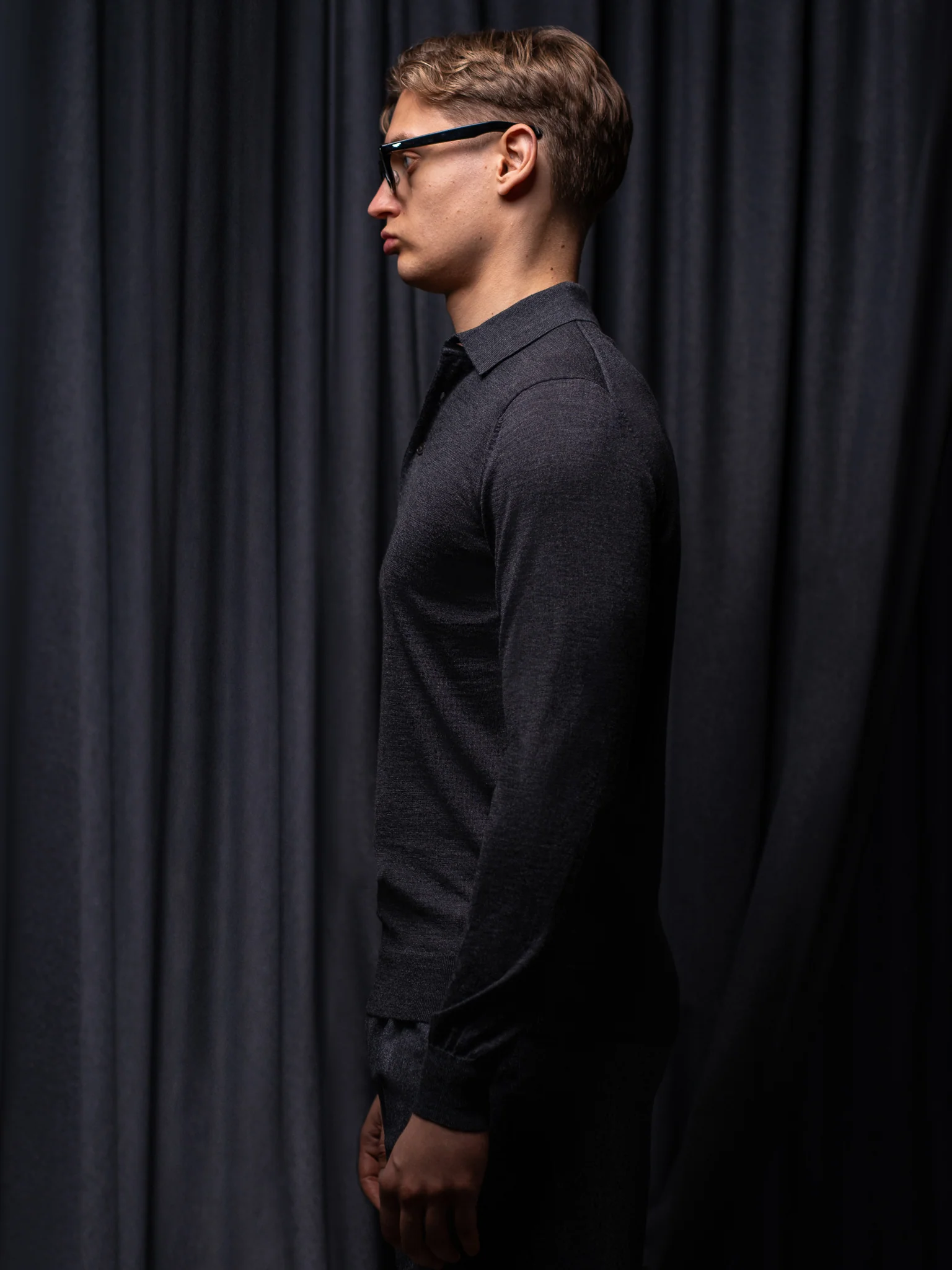 GLAZOMER Polopullover, grau - Image 4