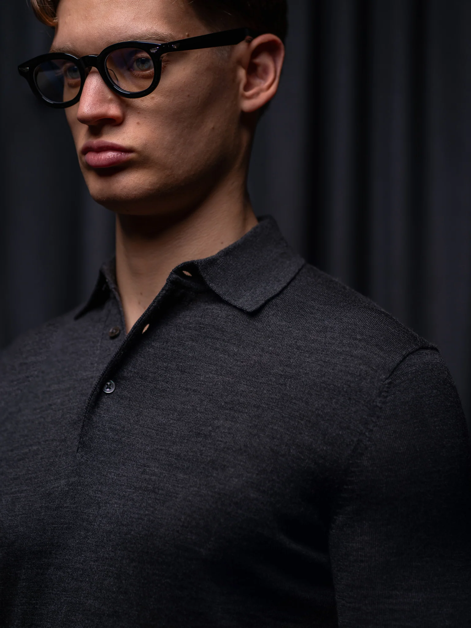 GLAZOMER Polopullover, grau - Image 6