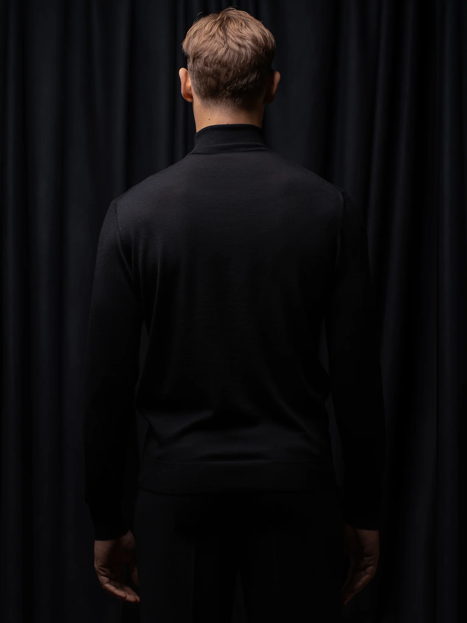 GLAZOMER Rollkragenpullover, schwarz - Image 5