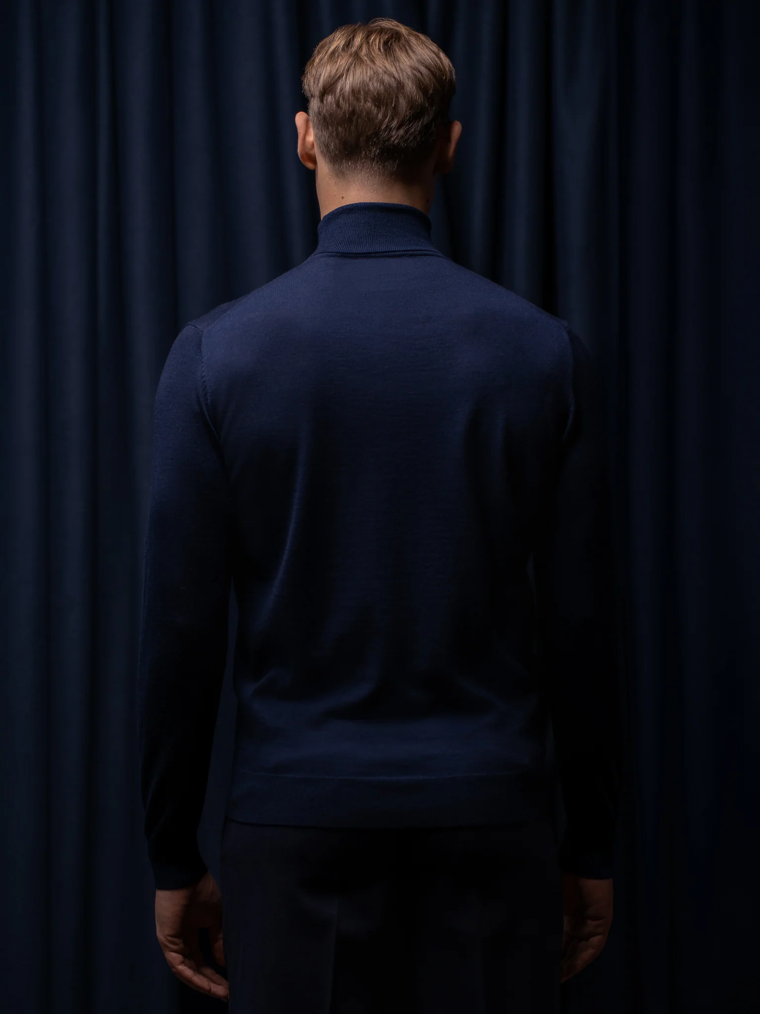 GLAZOMER Rollkragenpullover, blau - Image 5