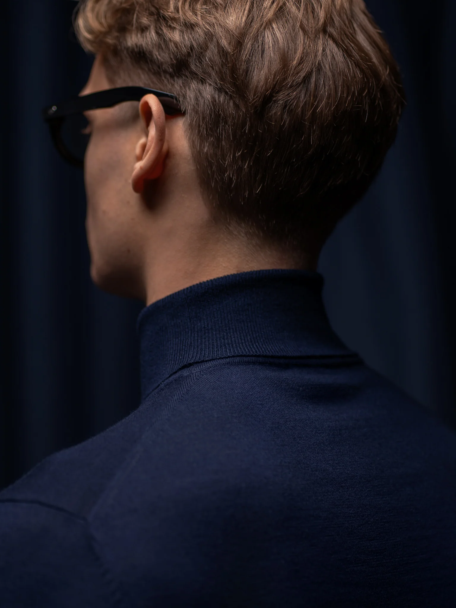 GLAZOMER Rollkragenpullover, blau - Image 7