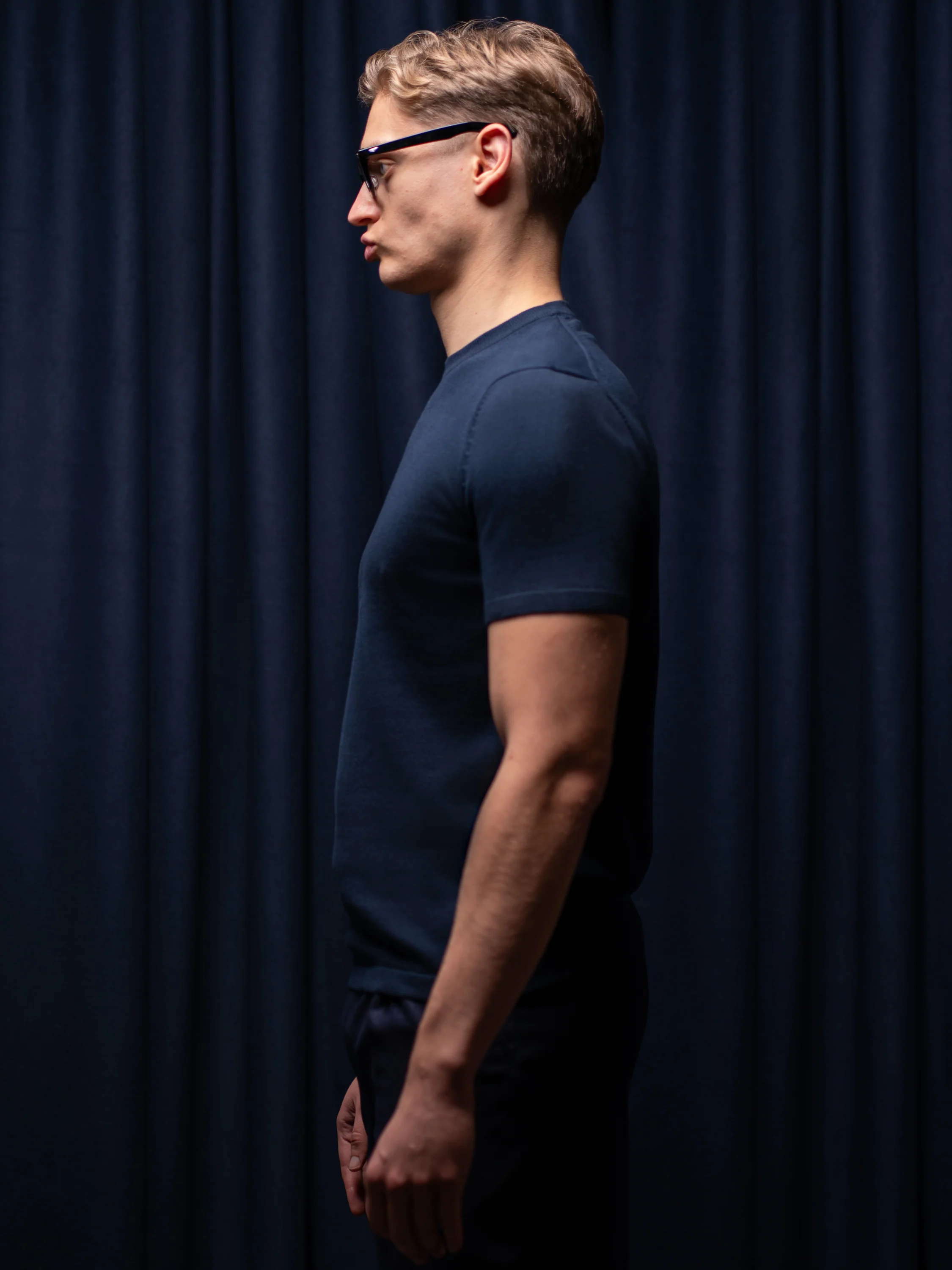 GLAZOMER T-Shirt, blau - Image 3