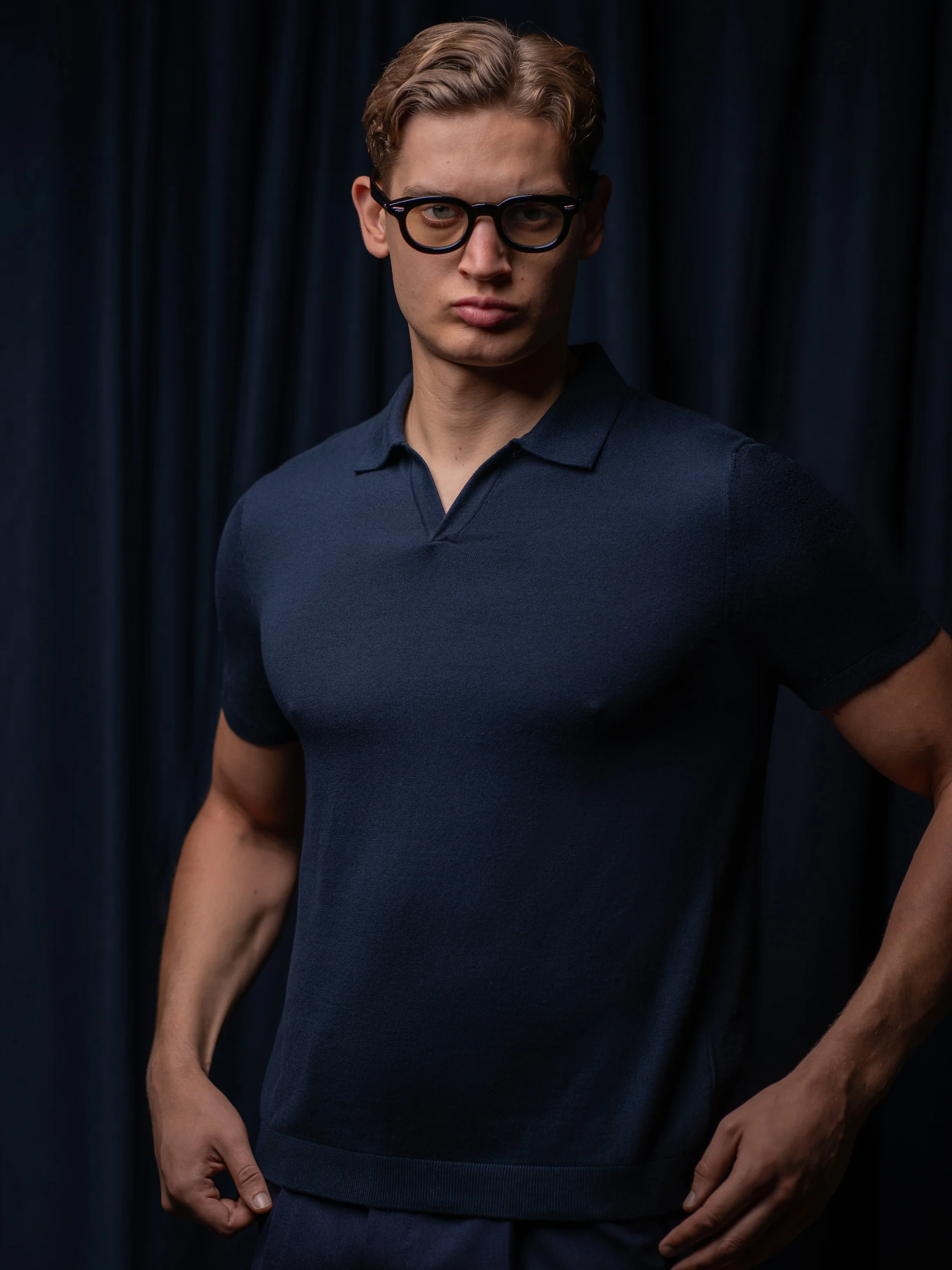 GLAZOMER Poloshirt, blau - Image 6
